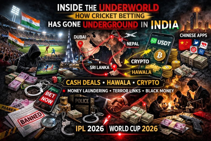 Cricket, Crypto, and the Cash Con—Inside India’s Betting Underground of 2026